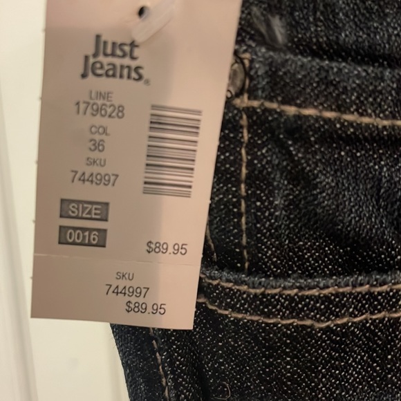 Just Jeans “Angel Jean”. Size 16 and 10.  NWT - Picture 10 of 10